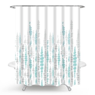 Κουρτίνα Μπάνιου 180x180 Viopros Ντέρεκ